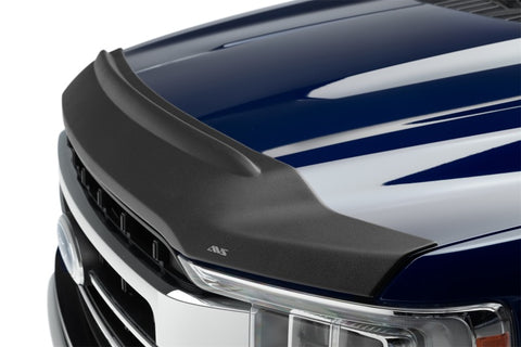 AVS 2021 Ford F-150 (Excl. Tremor/Raptor) Aeroskin II Textured Low Profile Hood Shield - Black - 436196