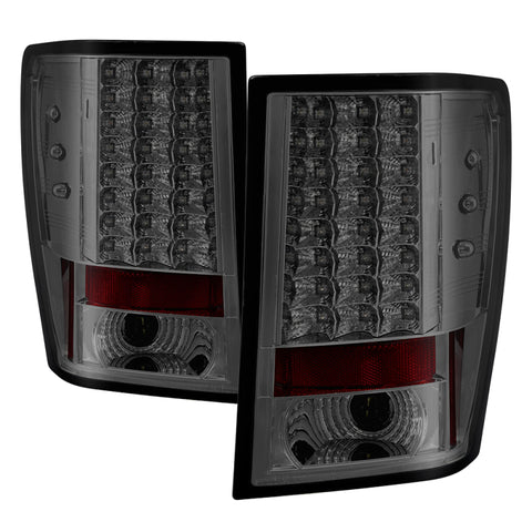 Spyder Jeep Grand Cherokee 07-10 LED Tail Lights Smoke ALT-YD-JGC07-LED-SM - 5070227
