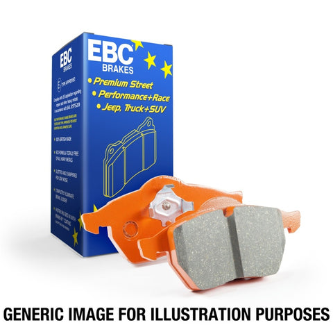 EBC 2016+ Chrysler Pacifica (Ru) 3.6L Orangestuff Front Brake Pads - ED91888