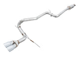 AWE Tuning Ford Focus ST Track Edition Cat-Back Exhaust - Chrome Silver Tips - 3020-32034