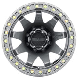 Method MR108 17x9 -44mm Offset 8x6.5 130.81mm CB Gloss Titanium w/BH-H24125-38 Wheel - MR10879080844B