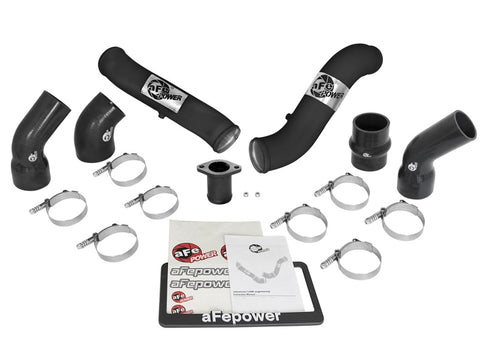 aFe Bladerunner 3in Intercooler Hot and Cold Side Tubes 16-17 Nissan Titan XD V8 5.0L (td) - 46-20284-B