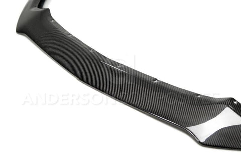Anderson Composites 15-16 Ford Mustang Carbon Fiber Type-AC Front Chin Spoiler - AC-FL15FDMU-AC