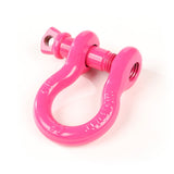 Rugged Ridge Pink 3/4in D-Ring Shackles - 11235.09