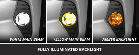 Diode Dynamics 22-25 Toyota RAV4 SS3 Fog Light Kit - White Sport - DD8827
