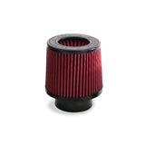 Mishimoto Air Filter w/ Molded Logo Red Oil 8 Layer Cotton w/ Worm Gear Clamp - MMAF-3505