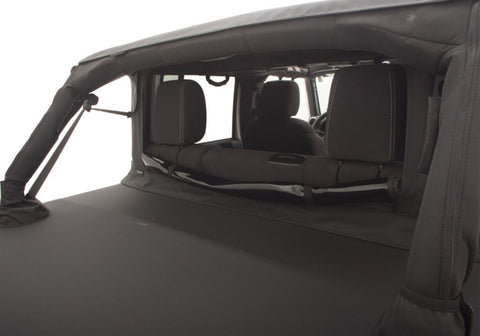 Rampage 2007-2018 Jeep Wrangler(JK) 2-Door Trailview Tonneau Top - Black Diamond - 990235