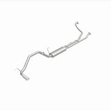 MagnaFlow CatBack 07-15 Nissan Titan V8 LGAS/LFLEX Single MF Polished Stainless Exhaust - 19421