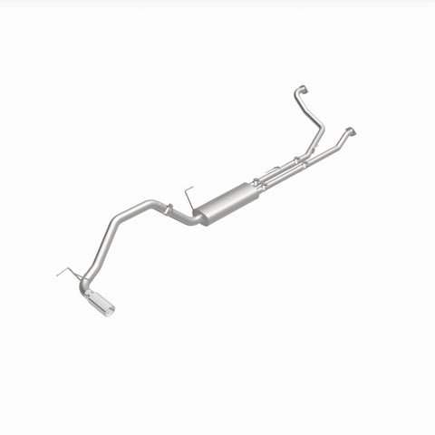 MagnaFlow CatBack 07-15 Nissan Titan V8 LGAS/LFLEX Single MF Polished Stainless Exhaust - 19421