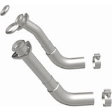 MagnaFlow 66-72 Chevy C10 Pickup V8 2-Piece Front Exhaust Pipe Kit (2in Tubing/Clamps/Inlet Flanges) - 15380