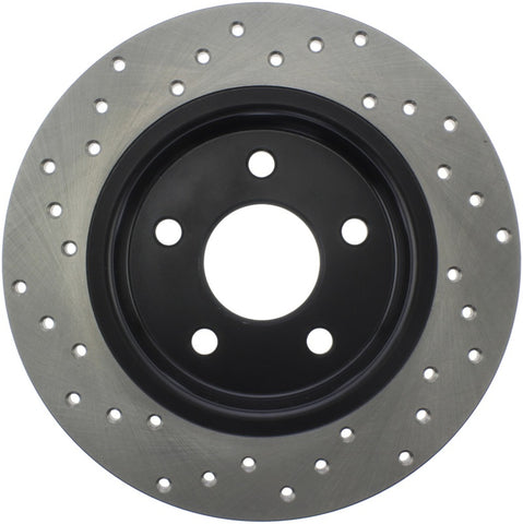 StopTech 13 Ford Focus ST Drilled Left Rear Rotor - 128.61099L