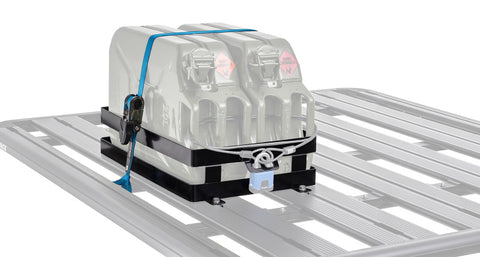 Rhino-Rack Double Horizontal Jerry Can Holder - 43152