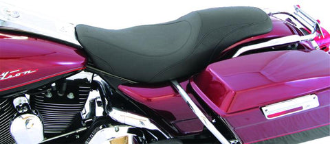Mustang 97-07 Harley Rd King, 06-07 Street Glide, 00-05 Eagle Std Touring Solo Seat-Black - 76588