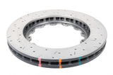 DBA 05-13 Chevrolet Corvette Base Front 5000 Series Drilled & Slotted Ring - DBA52990.1XS