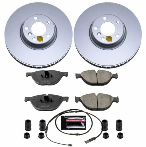 Power Stop 10-17 BMW 535i GT Front Z23 Evolution Sport Coated Brake Kit - CRK6026