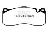 EBC Racing 08-10 BMW 135 3.0L Twin Turbo RP-X Front Brake Pads - DP81995RPX