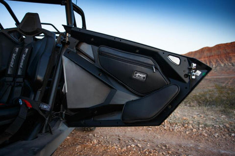 PRP Polaris RZR PRO XP/PRO R/Turbo R Front Door Bags with Knee Pad (Pair) - E97-210