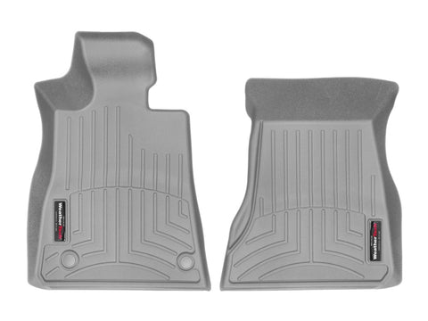 WeatherTech 2016+ Mercedes-Benz AMG GTS C190 Front FloorLiner - Grey - 468361