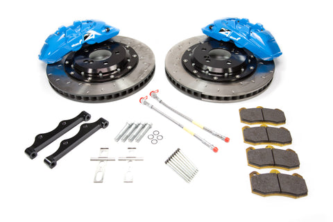 Alcon 2009+ Nissan GT-R R35 380x33mm Rotor Sky Blue 4 Piston Caliper RC4 Rear Axle Kit - BKR6959B05