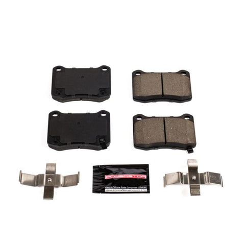 Power Stop 08-14 Lexus IS F Rear Z23 Evolution Sport Brake Pads w/Hardware - Z23-1366