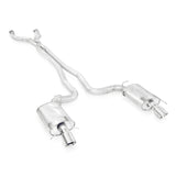 Stainless Works 2009-15 Cadillac CTS-V Wagon 3in Catback System X-Pipe S-Tube Mufflers 4in Tips - CTSV9WGCB