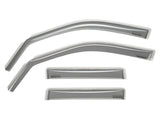 WeatherTech 14+ Nissan Rogue Front and Rear Side Window Deflectors - Light Smoke - 72769