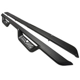 Westin 15-22 Ford F-150 SuperCrew / 17-22 F-250/350 Crew Cab Outlaw Nerf Step Bars - Textured Black - 20-13945