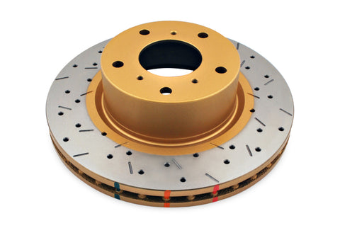 DBA 2004 Pontiac GTO 4000 Series Drilled and Slotted Front Rotor - 4040XS