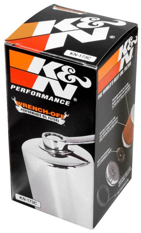 K&N Oil Filter 80-98 Harley-Davidson FXB/FXD?FXDB/FXDC/FXDL/FXDS/FXDWG - 3in OD x 5.969in Height - KN-173C