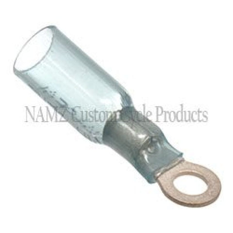 NAMZ Heat Sealable No.8 Ring Terminals 16-14g (25 Pack) - NIS-19164-0033