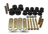 Energy Suspension 67-81 Chevrolet Camaro Black Heavy Duty Shackle Set (Includes Hardware) - 3.2134G