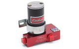 Edelbrock Fuel Pump Electric Quiet-Flo Carbureted 160GPH 1/2In In 1/2In Out 160 GPH Red - 182061