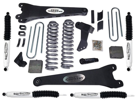 Tuff Country 17-22 Ford F-250/F-350 Super Duty 4x4 w/Gas Engine 4in Performance Lift Kit (No Shocks) - 24989