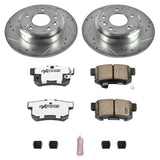 Power Stop 91-95 Acura Legend Rear Z26 Street Warrior Brake Kit - K3153-26