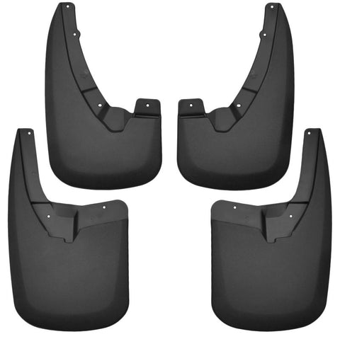 Husky Liners 09-17 Dodge Ram 1500 w/o Fender Flares Front and Rear Mud Guards - Black - 58176