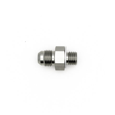 DeatschWerks 6AN Male Flare To M12 X 1.5 Male Metric Adapter (Incl. Crush Washer) - 6-02-0613