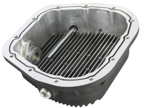 aFe Power Rear Differential Cover (Machined) 12 Bolt 9.75in 11-13 Ford F-150 EcoBoost V6 3.5L (TT) - 46-70152