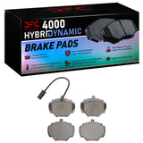 DFC 87-95 Land Rover Range Rover Rear 4000 Hybridynamic Brake Pads - 4000-0518-00