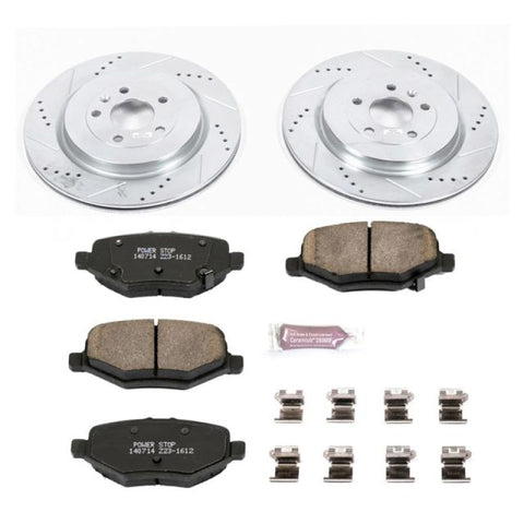 Power Stop 13-19 Ford Explorer Rear Z23 Evolution Sport Brake Kit - K6376