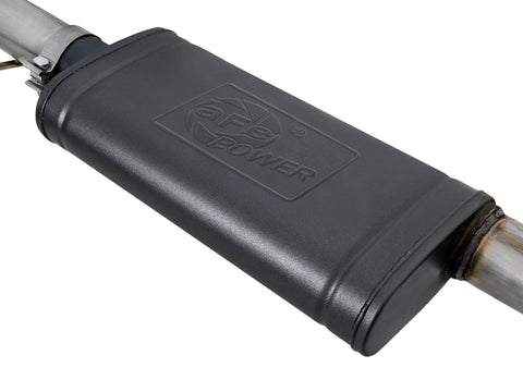 aFe Large Bore HD 3in 304 SS Cat-Back Exhaust w/ Polished Tips 14-19 Jeep Grand Cherokee V6-3.6L - 49-38078-P