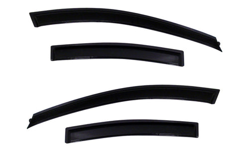 AVS 11-15 Chevy Cruze Ventvisor Outside Mount Window Deflectors 4pc - Smoke - 94611