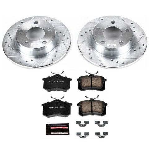 Power Stop 98-04 Audi A6 Quattro Rear Z23 Evolution Sport Brake Kit - K941