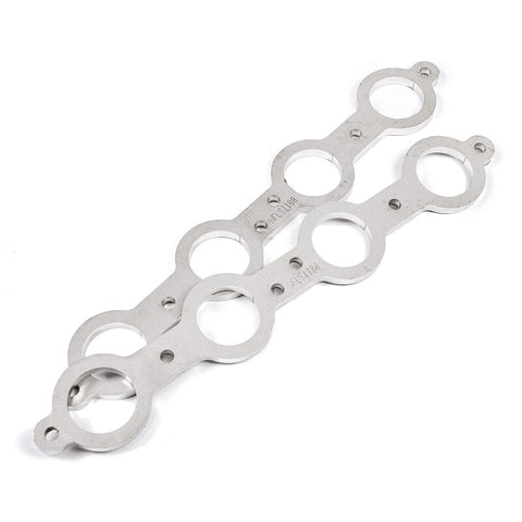 Stainless Works Chevrolet LS1/LS6 Round Port Header 304SS Exhaust Flanges 1-3/4in Primaries - HFLS1175