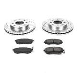 Power Stop 98-01 Hyundai Elantra Front Z23 Evolution Sport Brake Kit - K1087