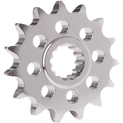 Vortex Racing Steel Front Sprocket 530 16 Tooth- Silver - 3516-16