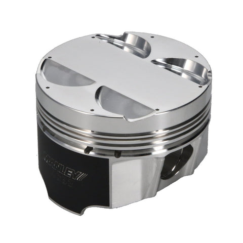 Manley Mitsubishi 4G63/4G63T 86mm Bore 10.0/10.5:1 Comp Ratio -2.5cc Flat Top T/T Piston Set - 617210CE-4