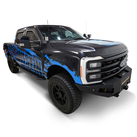 Westin 15-23 Ford F150 (SuperCrew) Outlaw Running Boards - Textured Black - 28-31095