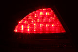 ANZO 2000-2005 Mercedes Benz S Class W220 LED Taillights Red/Clear - 321055