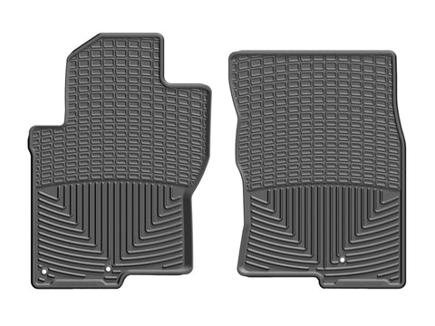 WeatherTech 2008 Nissan Frontier King Cab/Crew Cab Front Rubber Mats - Black - W458