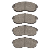 DFC 89-06 Nissan Sentra Front 4000 Hybridynamic Brake Pads - 4000-0653-00